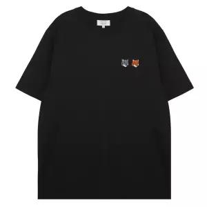 더블 볼드 폭스 헤드 컴포트 티셔츠 OM011CF-KJ0118-P190