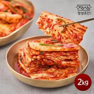 정성곳간 명인 강순의 국내산 썰은 배추김치 2kg 금화영농