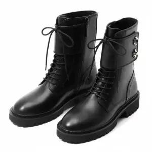 토리버치 TURNLOCK LUG BOOTS 173620-006) 턴락 러그 부츠)