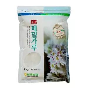 봉평농협 메밀가루 1kg, 국내산 메밀로 만든 100% 순메밀가루