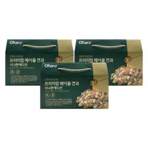 오하루 자연가득 프리미엄 메이플 견과 시나몬 에디션 20g x 20개입 x 3박스