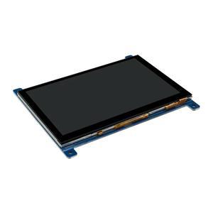 라즈베리 파이 플러그 앤 플레이용 5인치 HDMI LCD 800x480 정전식 터치스크린