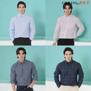 [CERINI BY PAT] CERINI by PAT 25SS 남성 워셔블 스판 셔츠 4종