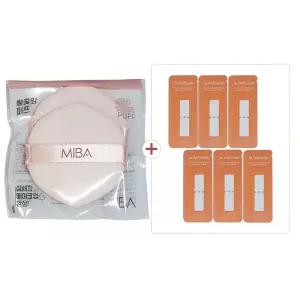 미바 왕꽃잎 퍼프 2개입 1개 + 설화수 진설세럼 파우치 1ml 6장