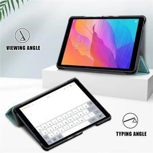 호환 삼성갤럭시 탭 A 8 A8 2019 케이스 SM-T290 T295용  마그네틱 스마트 커버  Funda Para 태블릿