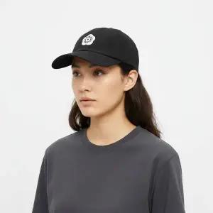 [겐조] 보케 플라워 자수 블랙 볼캡 153448393