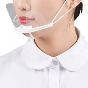 투명위생마스크 10P 비말차단 주방용 턱받침고정 가벼운착용 식당 급식실 단체급식 위생마스크