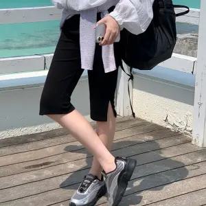 [코코블랑] 카프리 5부 밴딩 레깅스
