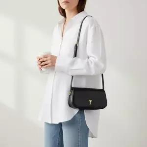 아미 26SS 소가죽 파리 파리 숄더 백 ULL719 AL0139 001)