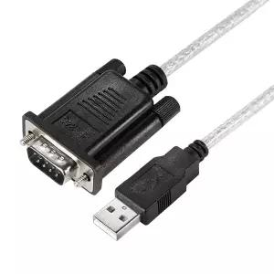 이지넷유비쿼터스 넥스트 USB 2.0 to RS232 시리얼 케이블 (NEXT-340PL, 1.8m)