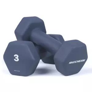 스케쳐스 미용 아령 와이드핏 육각 홈트 덤벨 3kg, 2개
