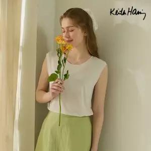 키스해링 26SS 슬리브리스 티블라우스 4종 여성