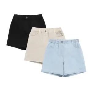 2026 SS 내셔널지오그래픽키즈 KIDS 여아 4부 데님 반바지 K262GHP030
