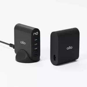 140W GaN 프로 PD PPS 초고속 5포트 멀티 충전기 프로페셔널 멀티충전기