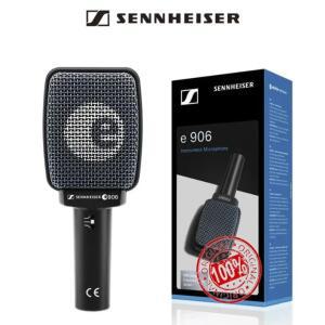 Sennheiser High Qality E906 슈퍼 카디오이드 마이크 악기 클램프가 있는 마이크로포노스 드럼 기타용 핫