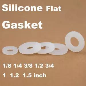 두꺼운고무판 패드 플랫 와셔 두께 05mm 11mm 2mm 3mm 실리콘 개스킷 O-링 도장 내경 2mm-10mm 파이프