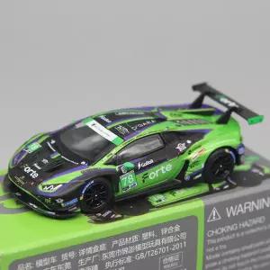 미니GT 1/64 1062 람보르기니 우라칸 GT3 EVO2  78 포르테 레이싱 2024 자동차 합금 장난감 모터 차량 다이
