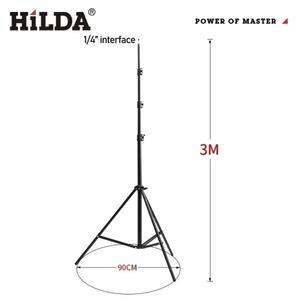 HILDA 레이저 레벨 삼각대 3M 조절 가능한 높이 두꺼운 알루미늄 스탠드 셀프