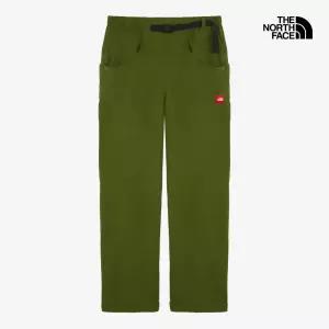 노스페이스 남성 TNF 레드박스 나일론 벨티드 팬츠 KHAKI NP6NS28B