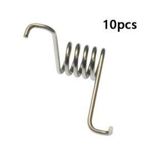 10pcs M/L 모양 브레이크 패드 스프링 스틸 와이어 기타 펌프 토션 리턴 자전거 자동차 오토바이