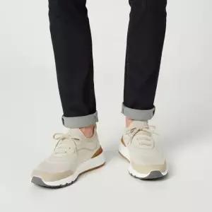 브루넬로쿠치넬리 BRUNELLO CUCINELLI 26SS 코튼 니트 로우탑 스니커즈 MZUEHRO342 CLC32)