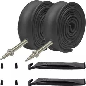 4 PCS 헤비 듀티 바이크 튜브 4팩 700x23 700x25C 48mm 로드 이너 23-622 25-622 프레스타 밸브