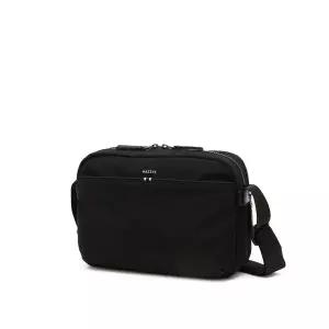 [롯데백화점]헤지스ACC [HATCH-BAG] 블랙 나일론 크로스백 HJBA6E345BK