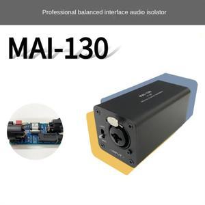 우수한 오디오 아이솔레이터 소음 감소 전류 제거 DI 접지 상자 6.5 XLR 믹서 MAI-130 Mono Ea