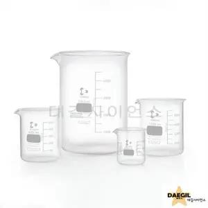 듀란비커 고품질1L 1000ml 비이커 DURAN 유리비커 실험실용품