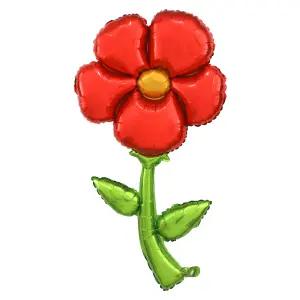 라지쉐잎 플라워(레드) 꽃 파티 장식 이벤트 풍선