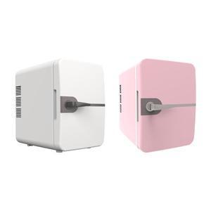 미니 냉장고 독립형 음료 쿨러, 온도 조절 가능 USB 플러그, 거실 기숙사 침실 데스크탑용, 6L