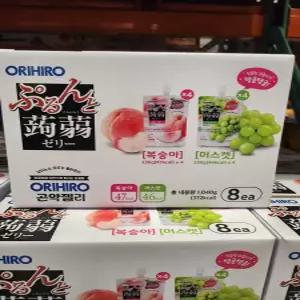 코스트코 일본 오리히로 곤약 젤리 130gx8 [원산지 상세설명에 표시]