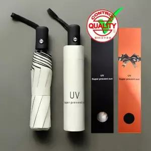 초경량 자외선 양우산 3단 자동미니우산 원단품질 UP  UV차단 답례품 박스포장 인쇄가능