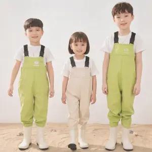 키다리슈즈 어린이 가슴장화 유아 아동 주니어 키즈 해루질 갯벌체험 장화 뉴버블소프트
