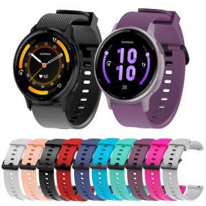 Garmin Vivoactive 5 3 165 용 20mm 실리콘 손목 스트랩 Vivomove Trend 스포츠 팔찌 액세서리 스마트 시계 밴드