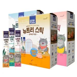 동원 뉴트리플랜 뉴트리스틱 14g x 300p 3종 골라담기 고양이간식 츄르 휴먼그레이드