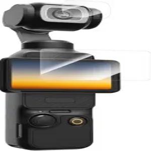 DJI 오스모 포켓 4~9H 경도 2.5D 엣지 스냅온 어플리케이터 박스(1PC)와 호환되는 강화 유리 필름 세트