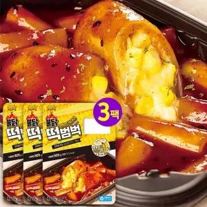 [서울마님] 떡범벅 불닭맛 콘치즈 320g x3팩