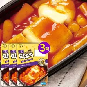 [서울마님] 떡범벅 매콤 통모짜 320g x3팩