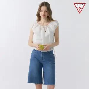 게스 26SS 데님 반바지 여성용