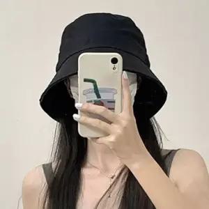 여성 벙거지 모자 버킷햇 베이직 데일리 꾸안꾸 자외선 차단 여름 넓은챙 캐주얼 패션 심플 바캉스 휴가철