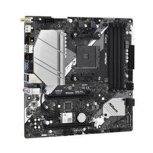 ASRO B550M AC 메인보드는 라이젠 3600 5600G 5700X 5700X3D 5800X3D 4XDDR4 4733MHZ MATX AMD AM4 메인보드를 지원