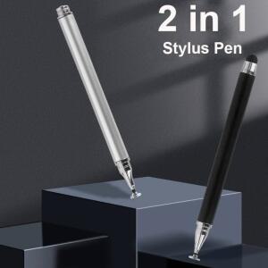 유니버설 태블릿 펜 스크린 터치 2 in 1 스타일러스 for IPhone IPad 용량 성 연필 Samsung Android Phone