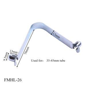 아연 도금 V형 버튼 튜브 스프링 클립 FMHL-26 (35-45mm 튜브용)