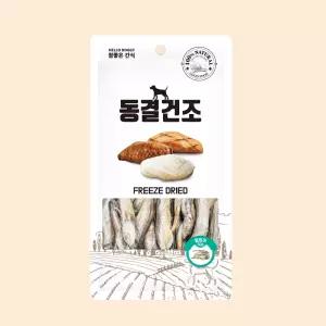 헬로도기 동결건조트릿 고양이간식 고양이열빙어 60g