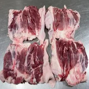 (한마음 미트) 국내산 한돈 쫄깃한껍질 덩어리 미사태 쫄데기 수육 찌개 장조림용 1KG,2KG 이상 (냉동)