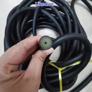 스피어피싱 고무 튜브 스피어건 밴드 탄성 라텍스 튜브 내부 직경 2mm 2.5mm 3mm 5mm 외부 직경 6mm 10mm 1
