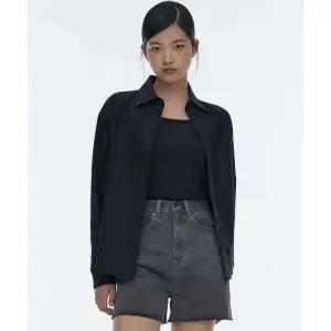 MUSINSA STANDARD WOMAN 우먼즈 링클프리 셔츠 [블랙] 114655