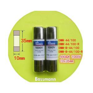 멀티 미터용 고속 작동 세라믹 퓨즈 10x35mm DMM 44 100 R DMM B 44 100 R 440mA 1000V 10kA 로트 당 10