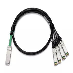 C Optics Compatible with Dell EMC DAC-QSFP-4SFP-10G-1M 40G to 4xSFP Breakout Twinax Cable 4x10Gb/s
